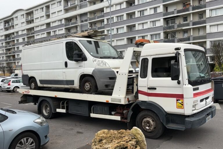Remorquage d’un utilitaire par DKR Dépannage