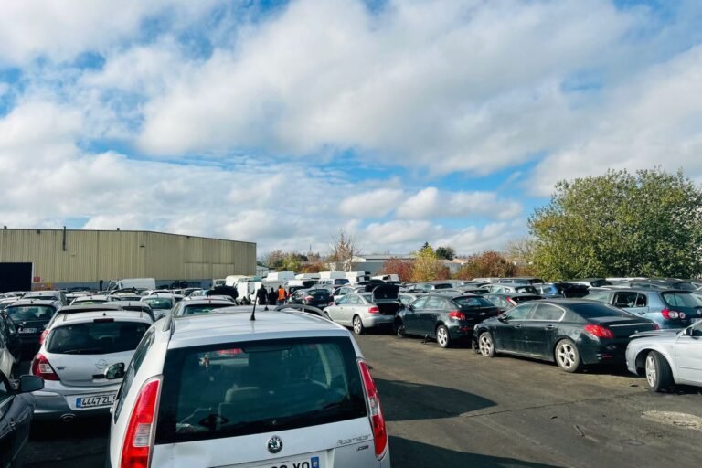 Parc de véhicules pris en charge par DKR Dépannage